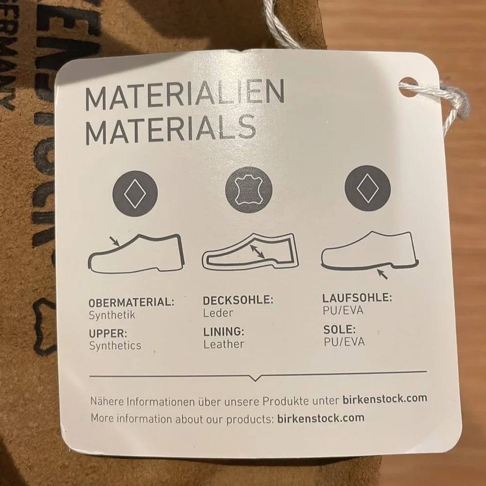 NIB Birkenstock Gizeh in Patent White, size 38 (US women’s 7) - Picture 2 of 6